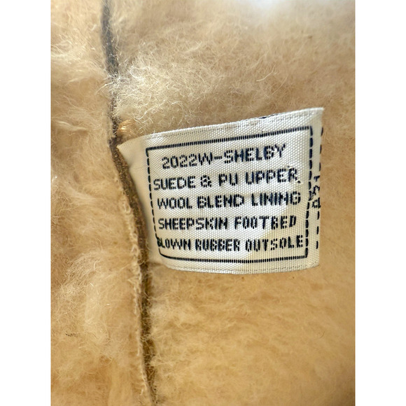 BearPaw Shelby 2012W Hickory II Women's Size 10 M Wool Sheep Skin New With Box - Picture 14 of 16